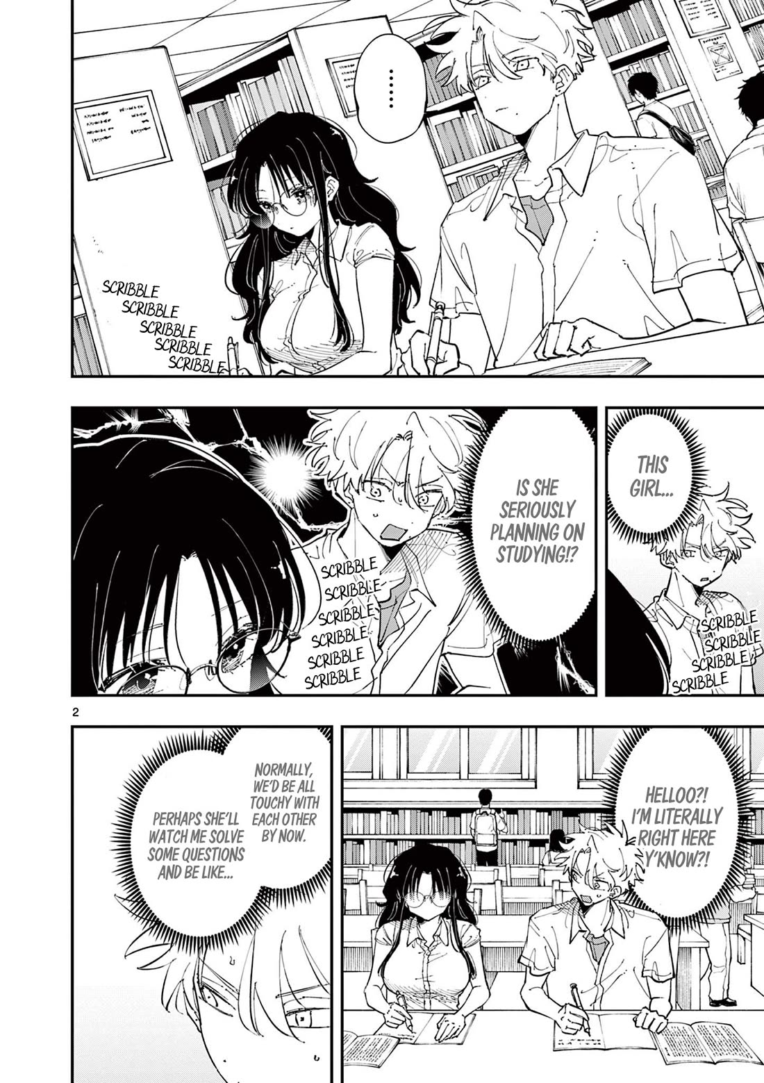 The Person Sitting Next to Me Looking at Me with Perverted Eyes Chapter 36 page 2 - Chapter 36