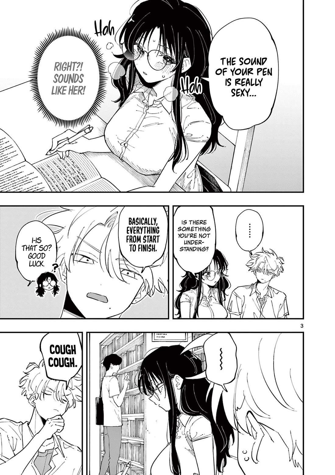 The Person Sitting Next to Me Looking at Me with Perverted Eyes Chapter 36 page 3 - Chapter 36