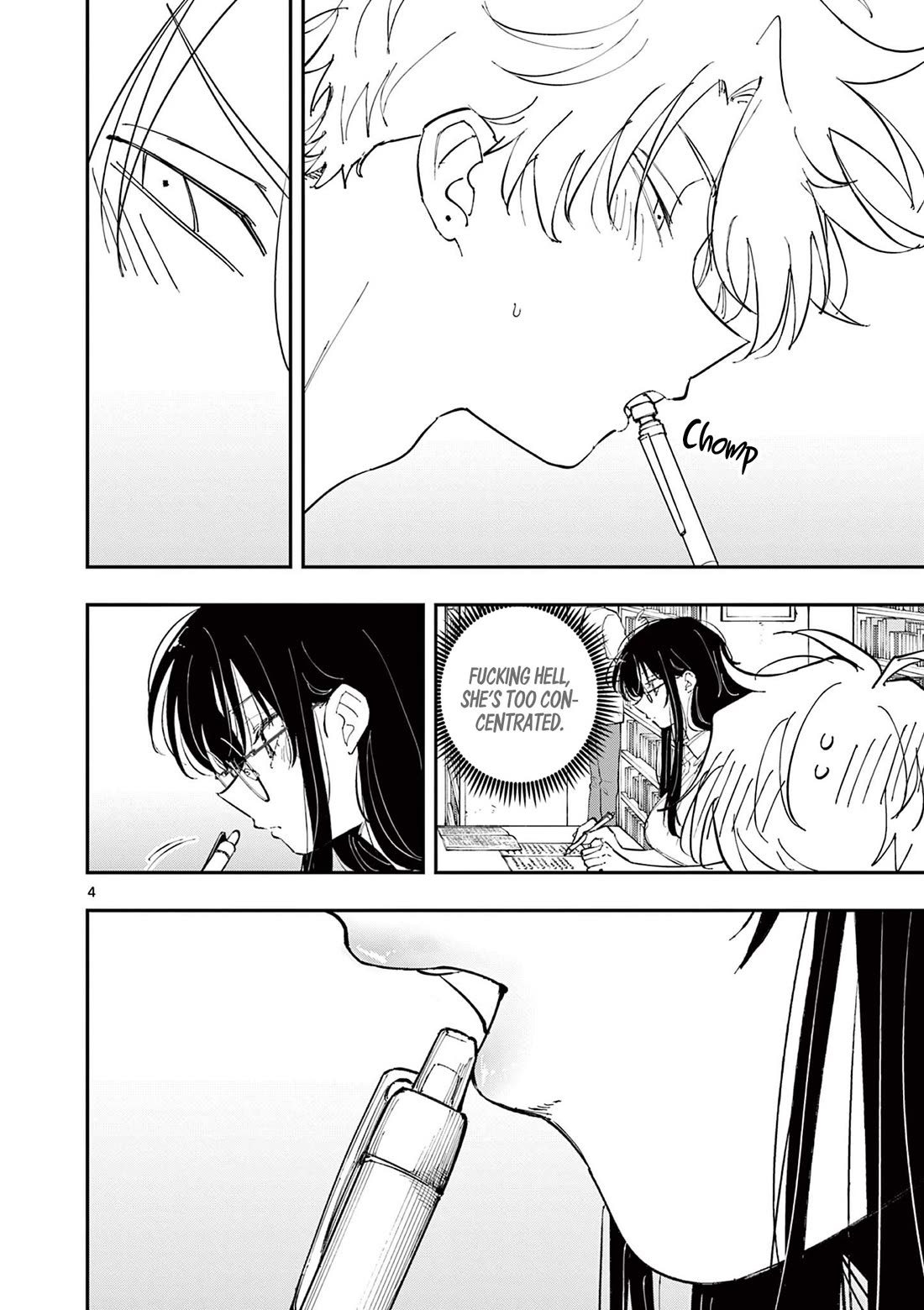 The Person Sitting Next to Me Looking at Me with Perverted Eyes Chapter 36 page 4 - Chapter 36