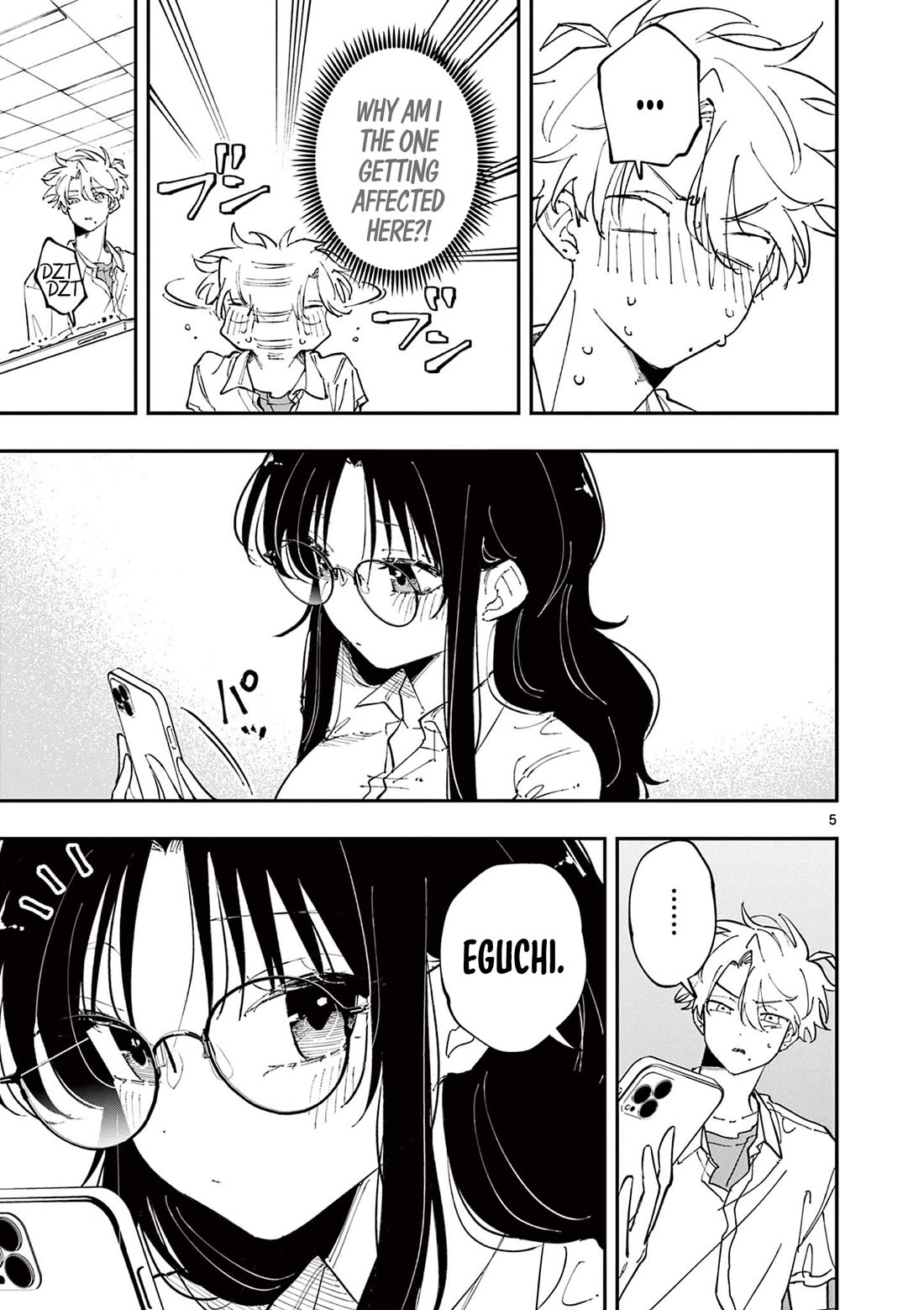 The Person Sitting Next to Me Looking at Me with Perverted Eyes Chapter 36 page 5 - Chapter 36