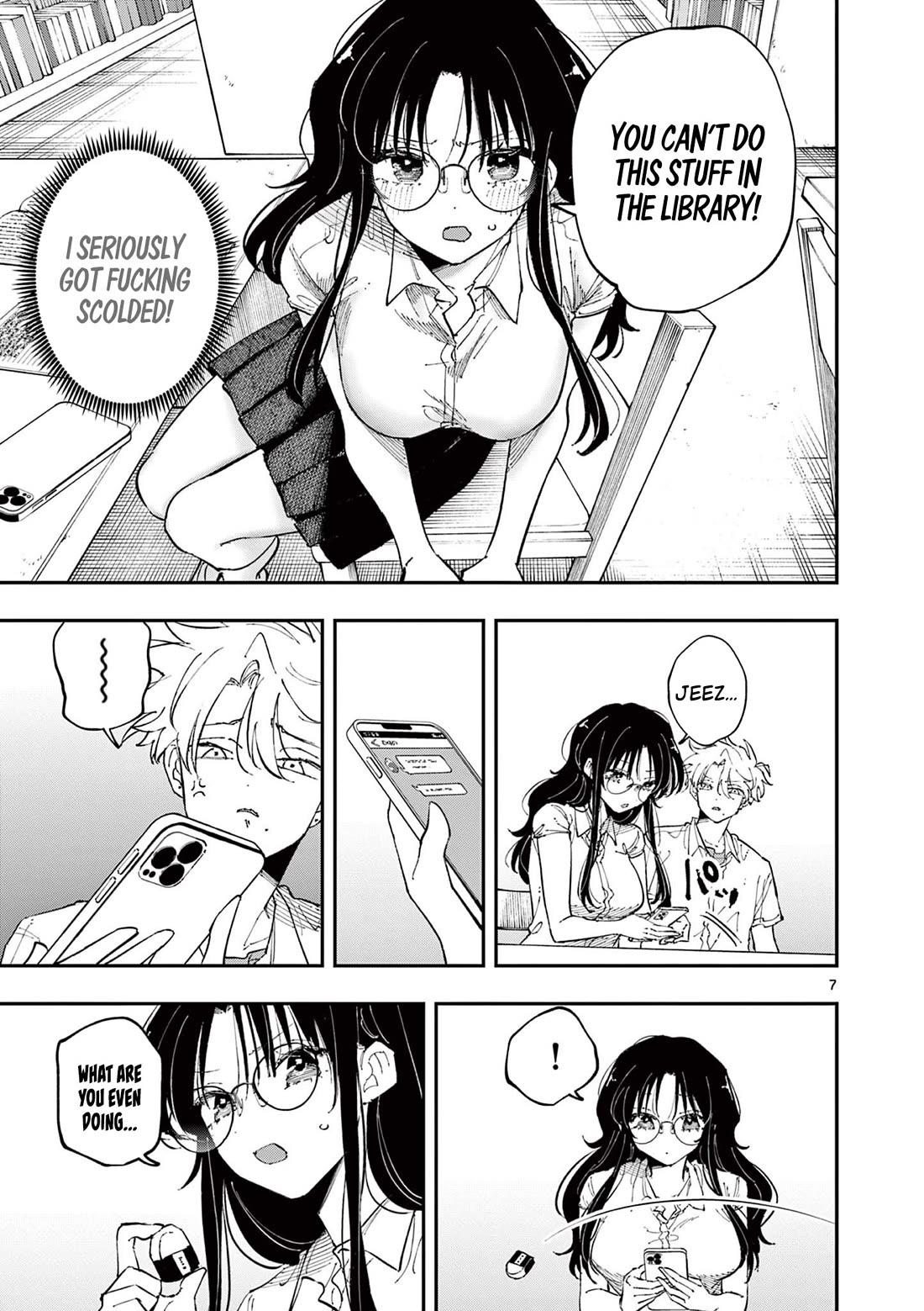 The Person Sitting Next to Me Looking at Me with Perverted Eyes Chapter 36 page 7 - Chapter 36