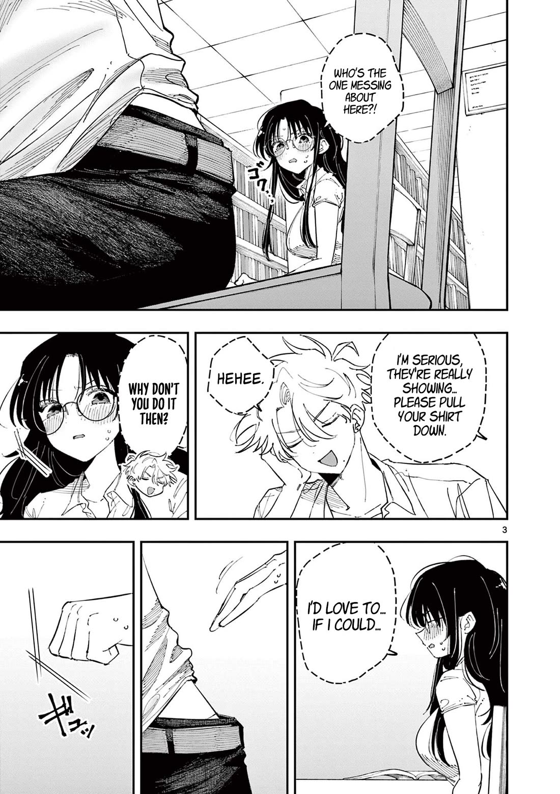 The Person Sitting Next to Me Looking at Me with Perverted Eyes Chapter 37 page 3 - Chapter 37