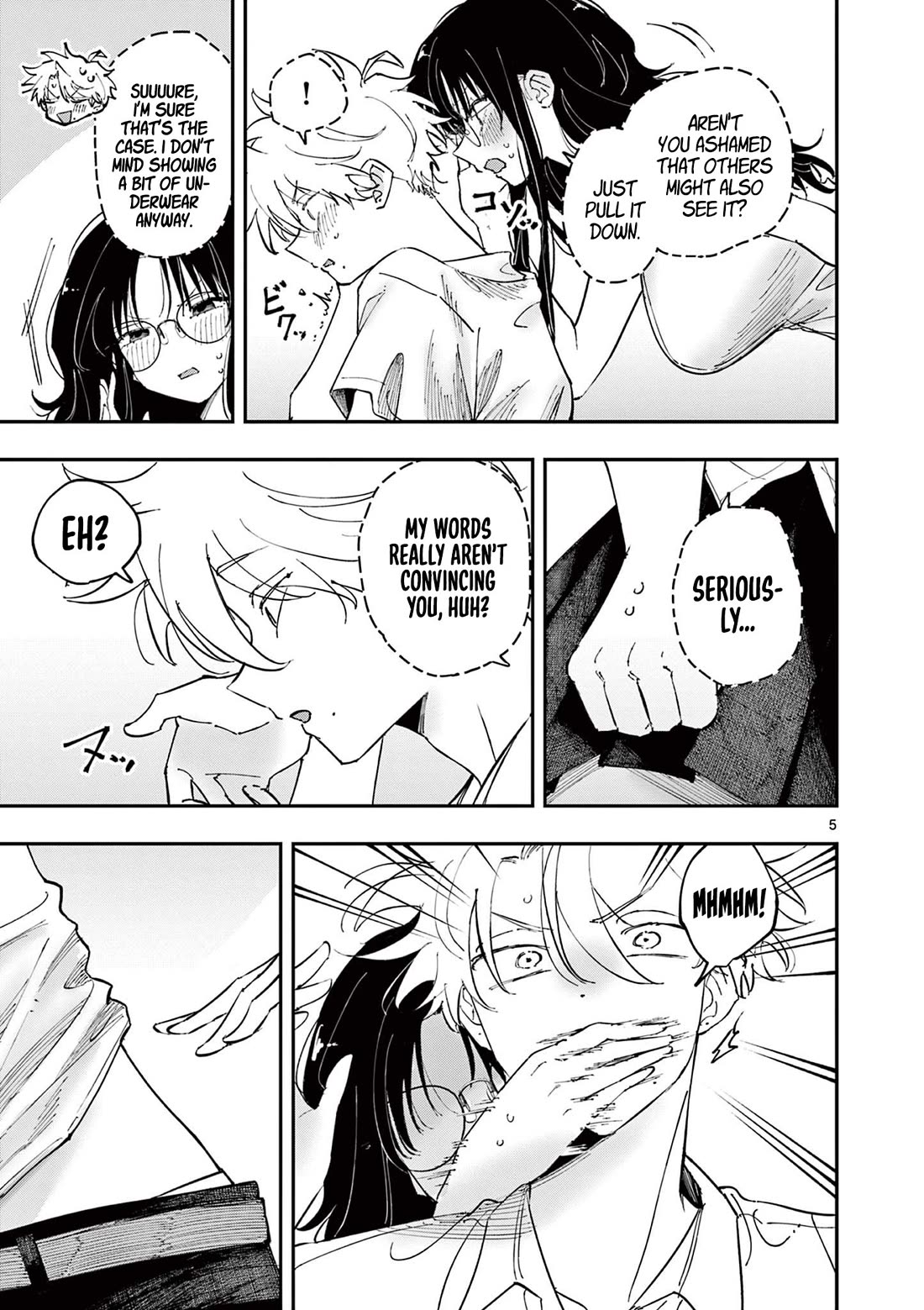 The Person Sitting Next to Me Looking at Me with Perverted Eyes Chapter 37 page 5 - Chapter 37