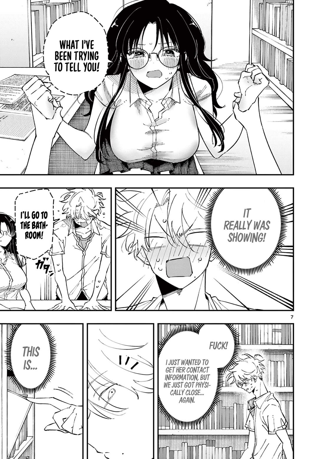 The Person Sitting Next to Me Looking at Me with Perverted Eyes Chapter 37 page 7 - Chapter 37