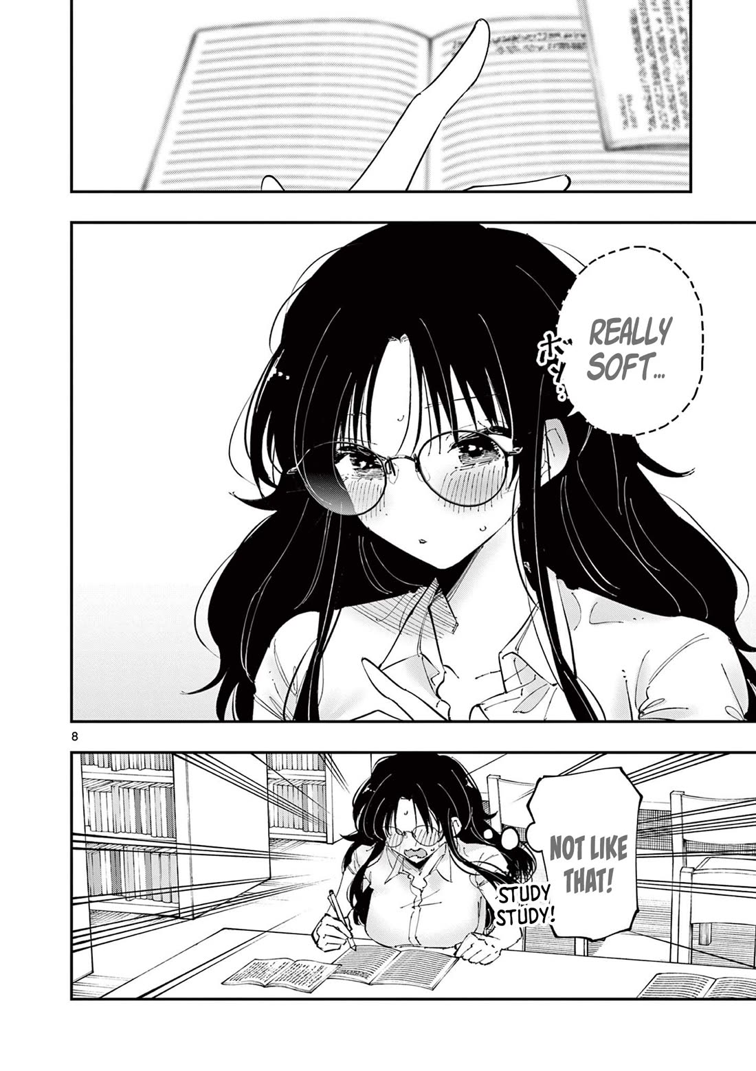 The Person Sitting Next to Me Looking at Me with Perverted Eyes Chapter 37 page 8 - Chapter 37