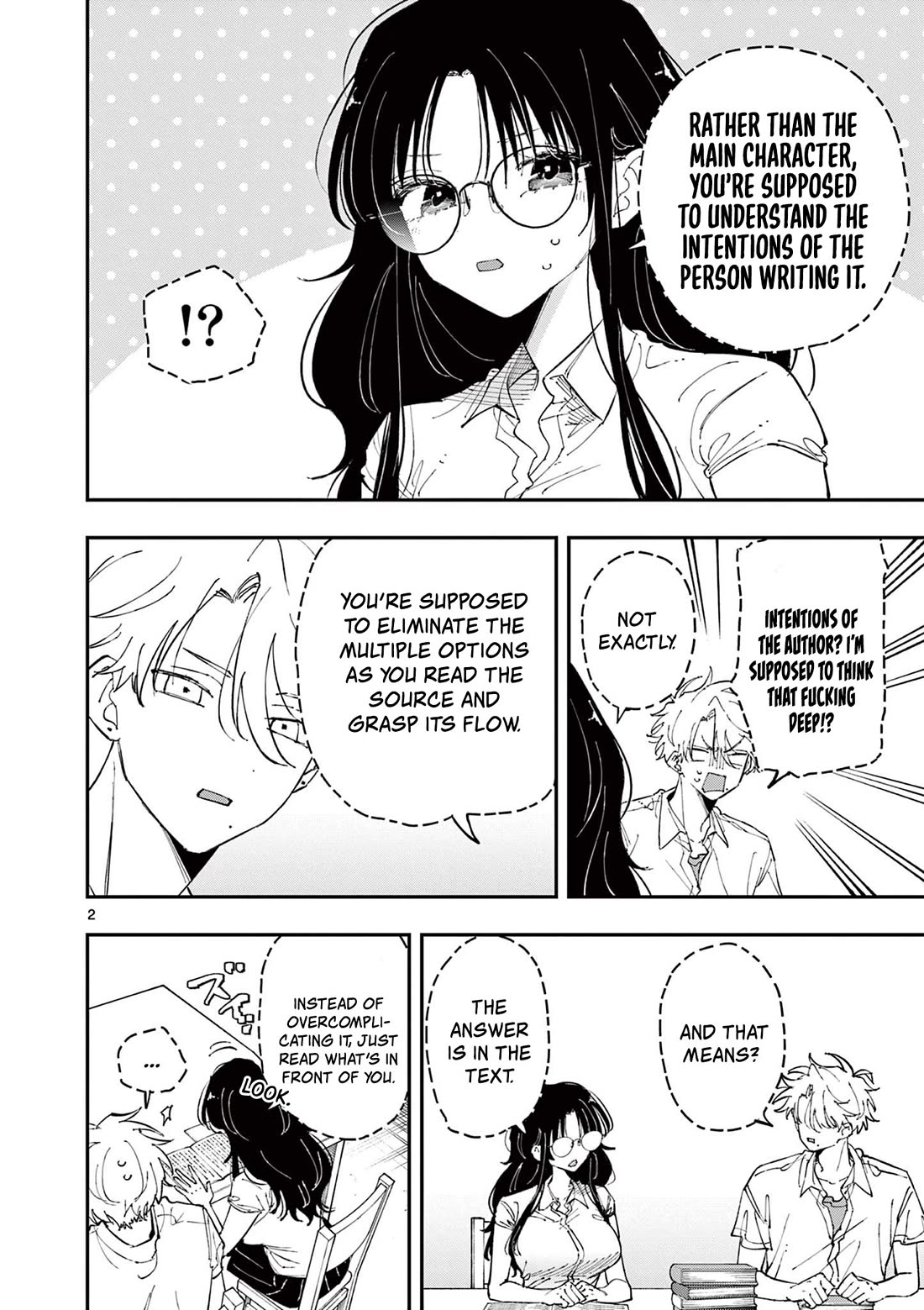 The Person Sitting Next to Me Looking at Me with Perverted Eyes Chapter 38 page 2 - Chapter 38