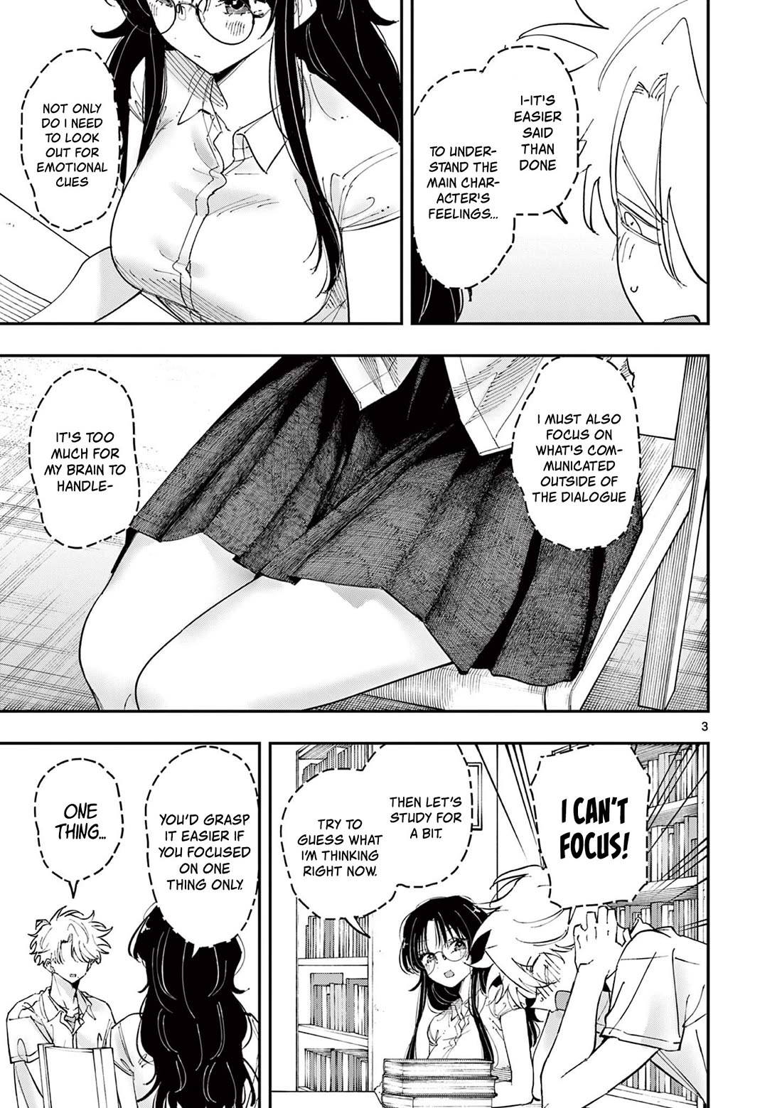 The Person Sitting Next to Me Looking at Me with Perverted Eyes Chapter 38 page 3 - Chapter 38