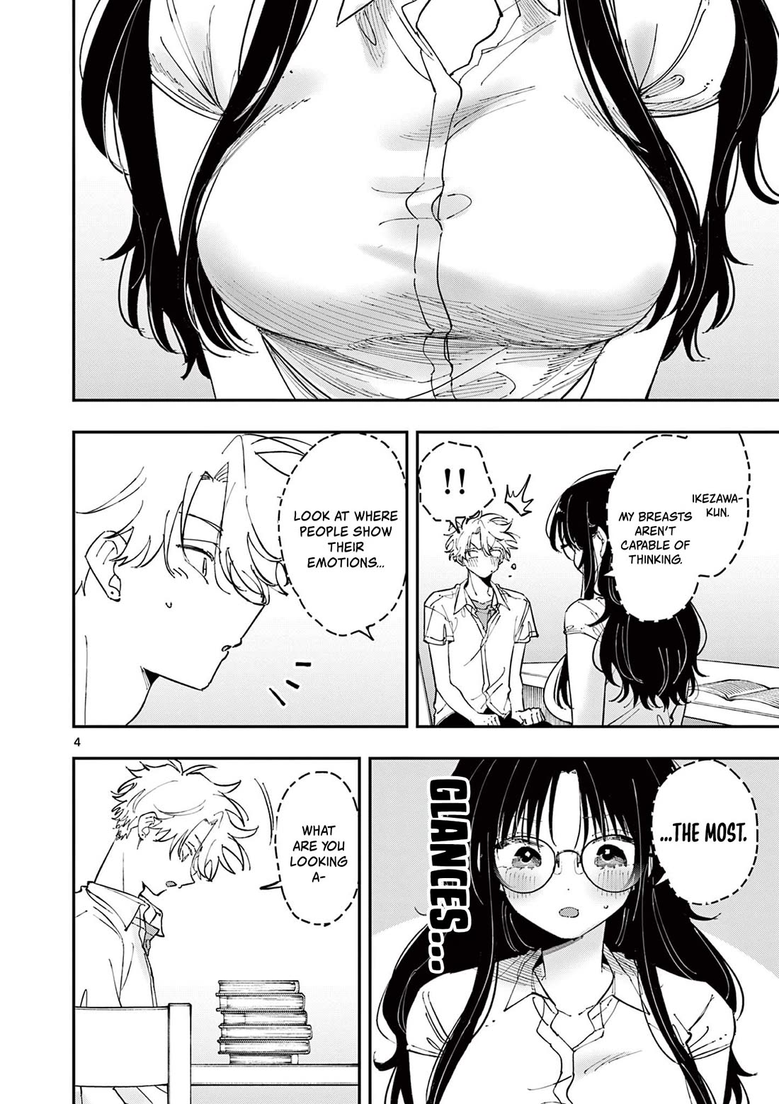 The Person Sitting Next to Me Looking at Me with Perverted Eyes Chapter 38 page 4 - Chapter 38