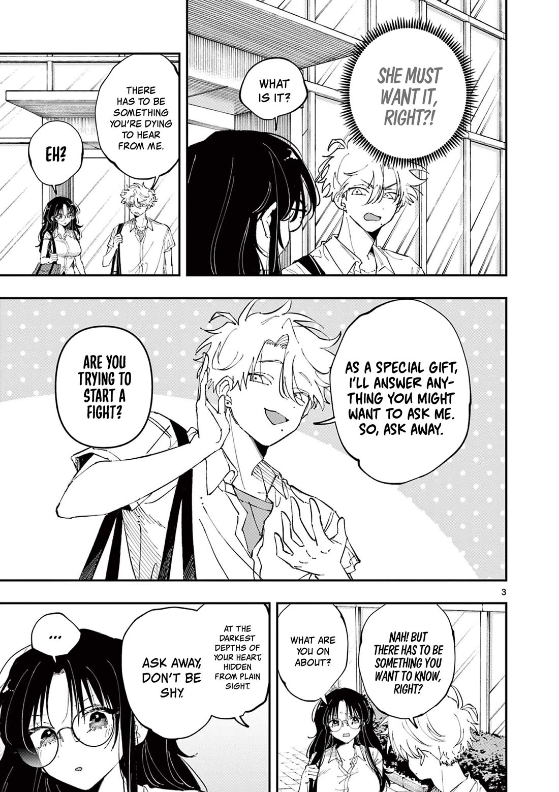 The Person Sitting Next to Me Looking at Me with Perverted Eyes Chapter 39 page 3 - Chapter 39