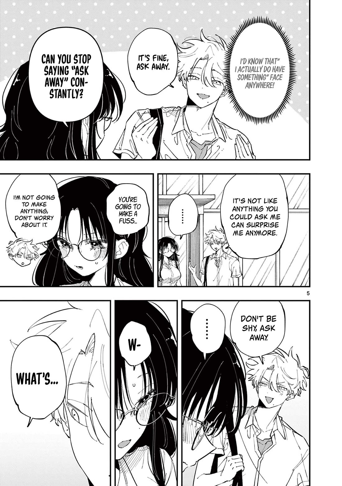The Person Sitting Next to Me Looking at Me with Perverted Eyes Chapter 39 page 5 - Chapter 39