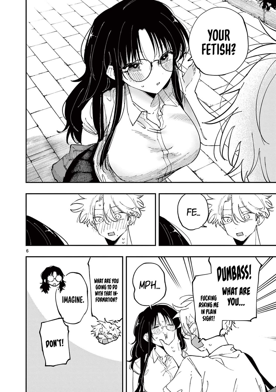 The Person Sitting Next to Me Looking at Me with Perverted Eyes Chapter 39 page 6 - Chapter 39