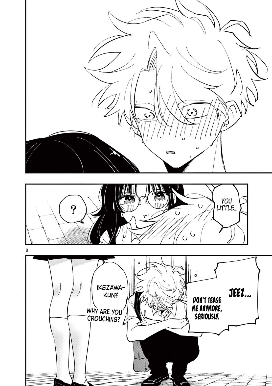 The Person Sitting Next to Me Looking at Me with Perverted Eyes Chapter 39 page 8 - Chapter 39