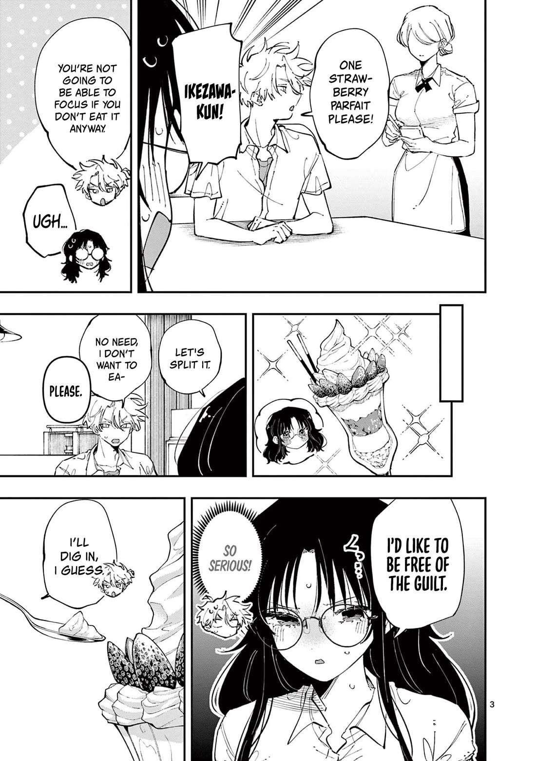 The Person Sitting Next to Me Looking at Me with Perverted Eyes Chapter 40 page 3 - Chapter 40