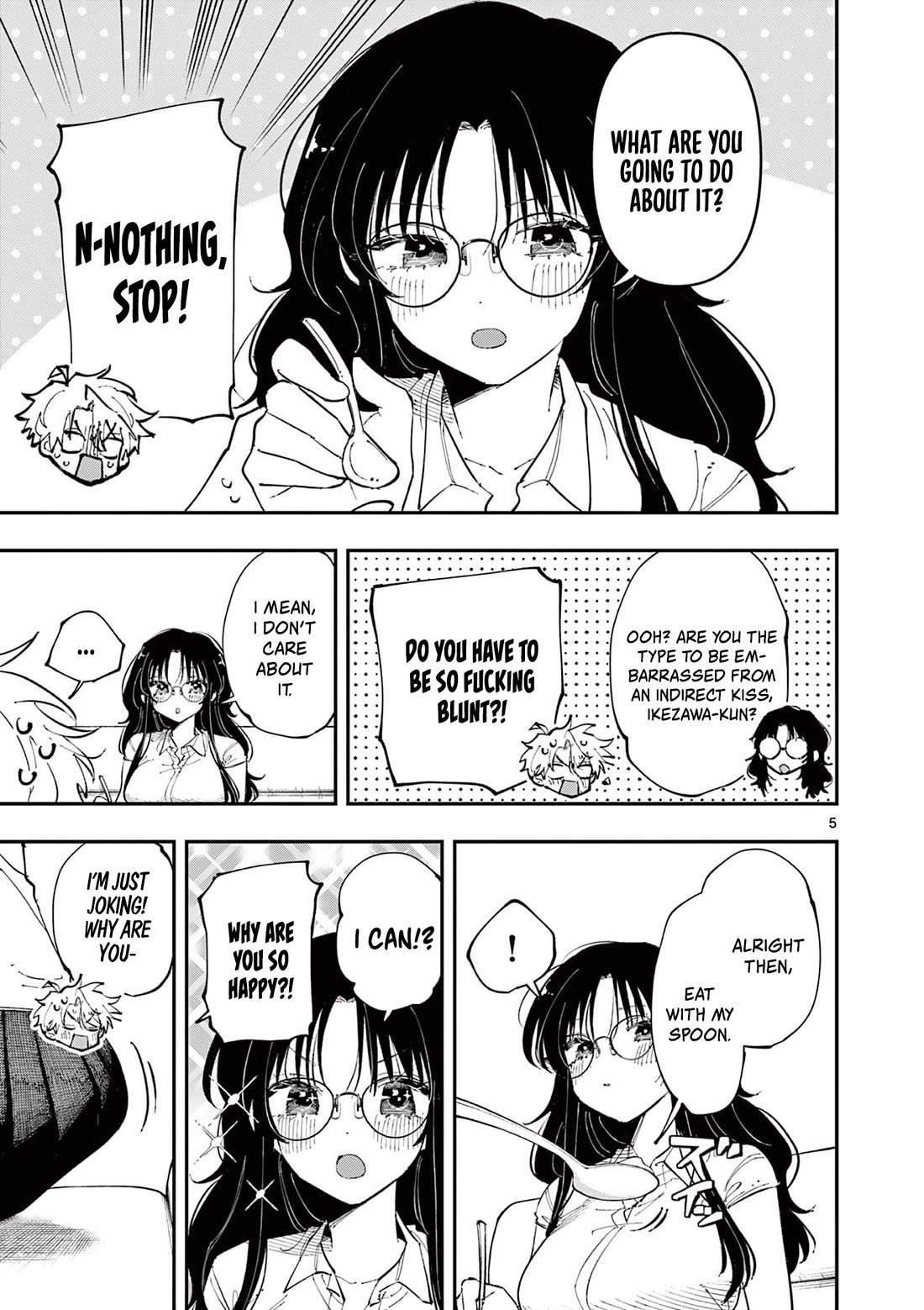 The Person Sitting Next to Me Looking at Me with Perverted Eyes Chapter 40 page 5 - Chapter 40