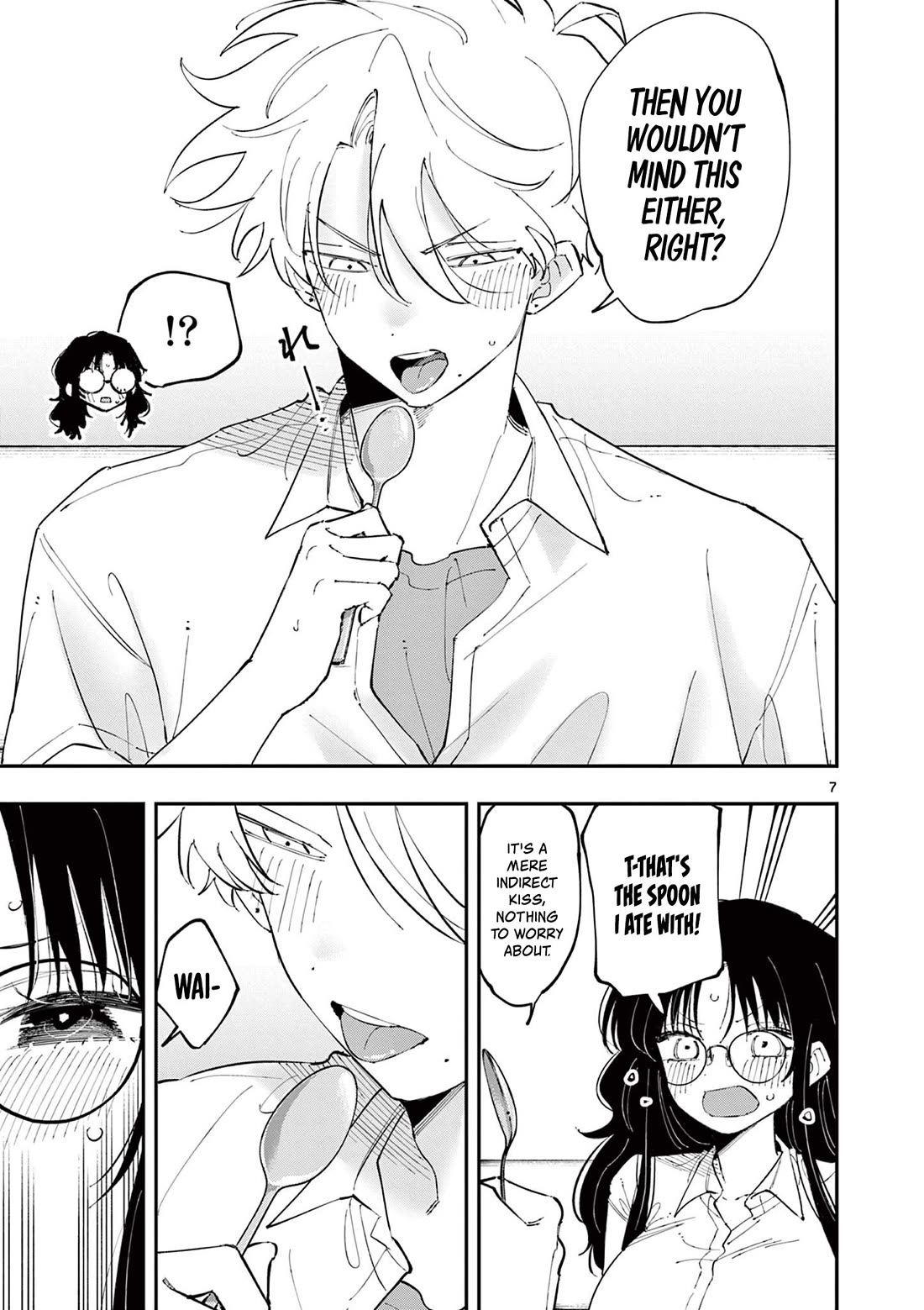 The Person Sitting Next to Me Looking at Me with Perverted Eyes Chapter 40 page 7 - Chapter 40