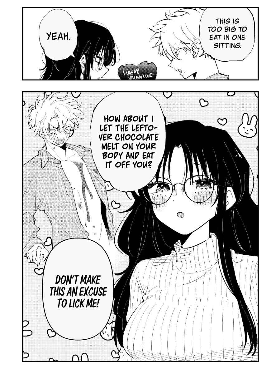 The Person Sitting Next to Me Looking at Me with Perverted Eyes Chapter 41.1 page 1 - Chapter 41.1: Valentines Day Special!
