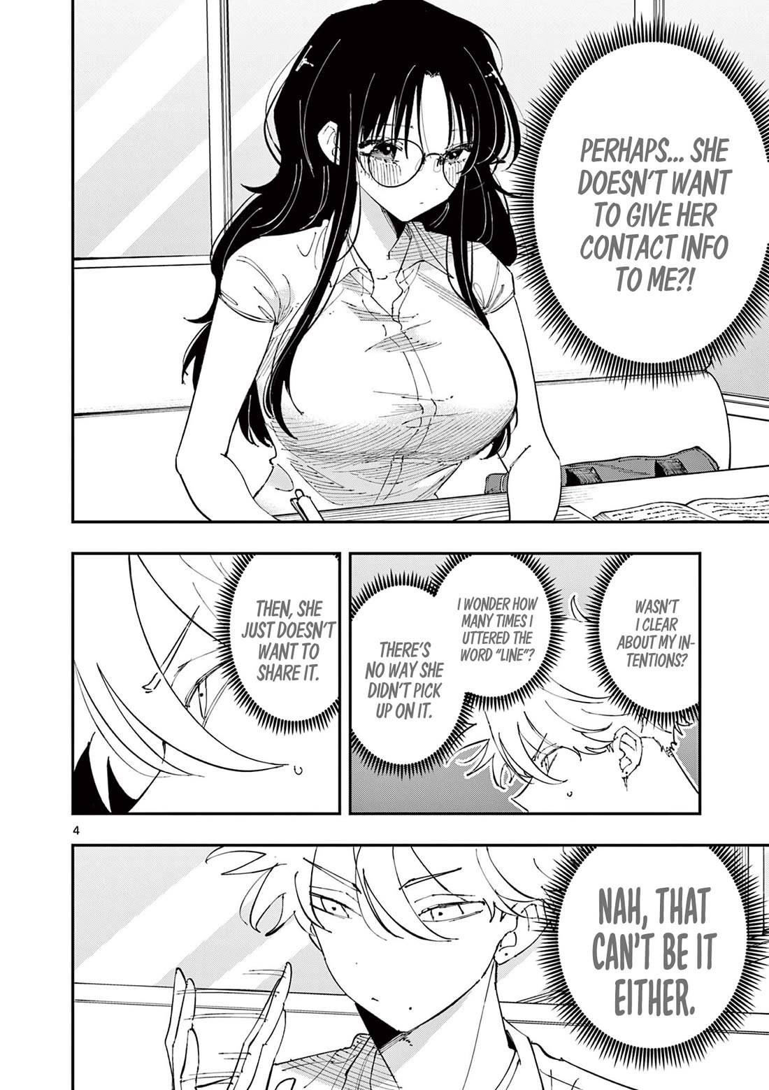 The Person Sitting Next to Me Looking at Me with Perverted Eyes Chapter 41 page 4 - Chapter 41