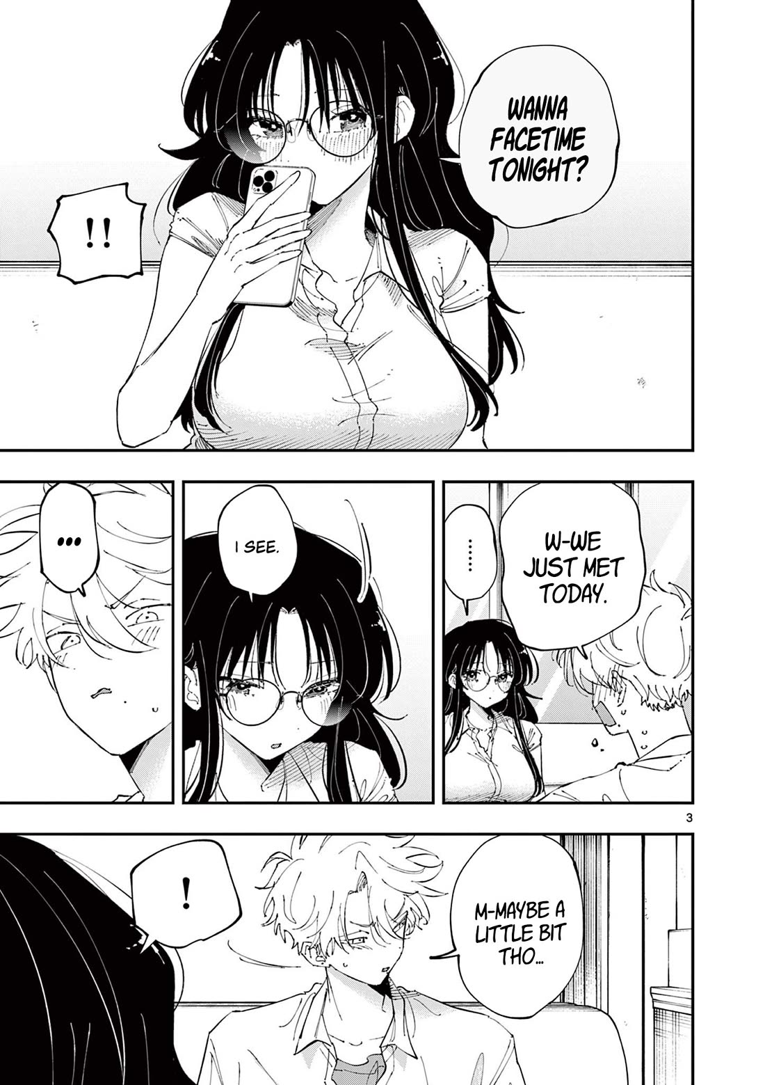 The Person Sitting Next to Me Looking at Me with Perverted Eyes Chapter 42 page 3 - Chapter 42