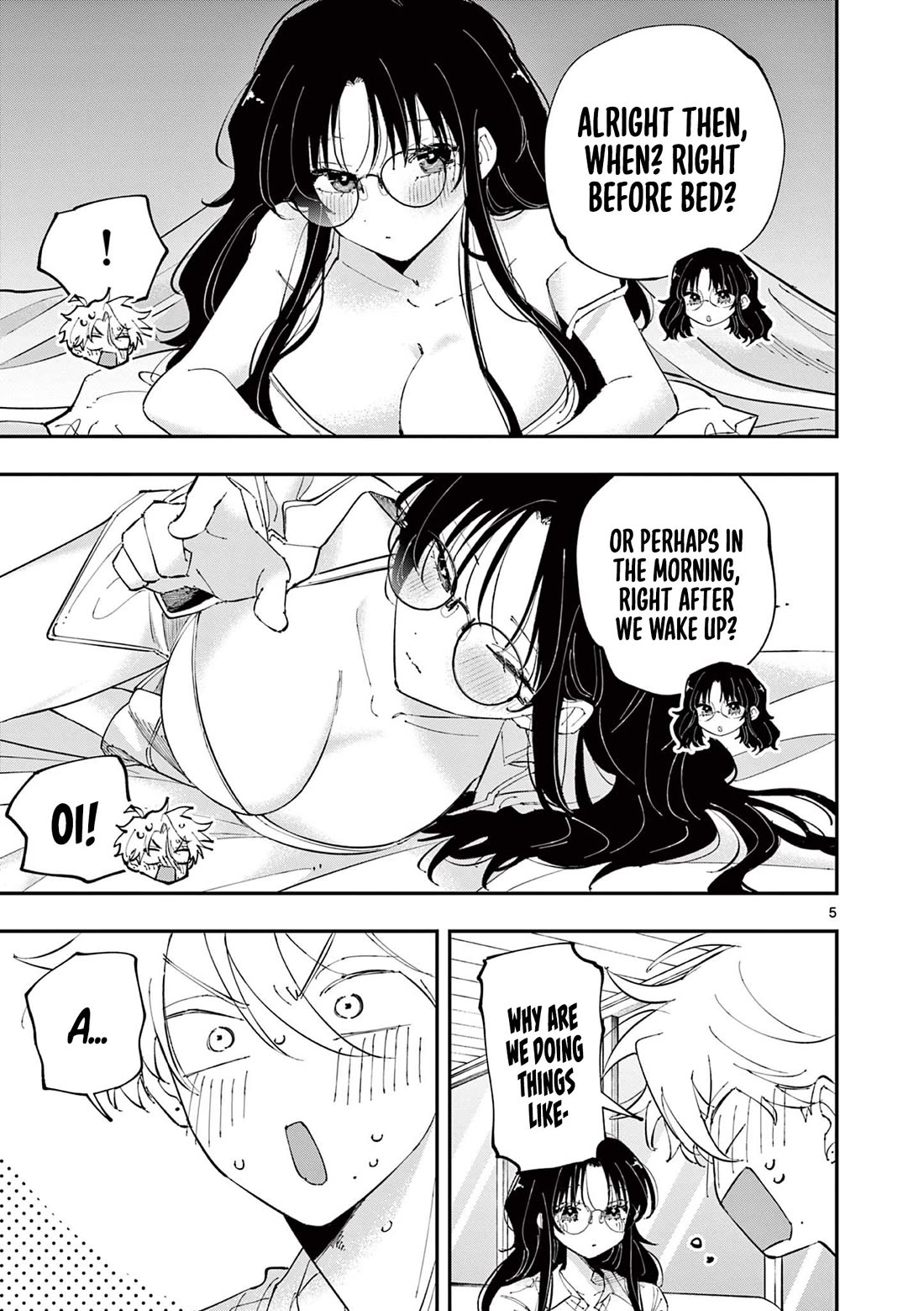 The Person Sitting Next to Me Looking at Me with Perverted Eyes Chapter 42 page 5 - Chapter 42