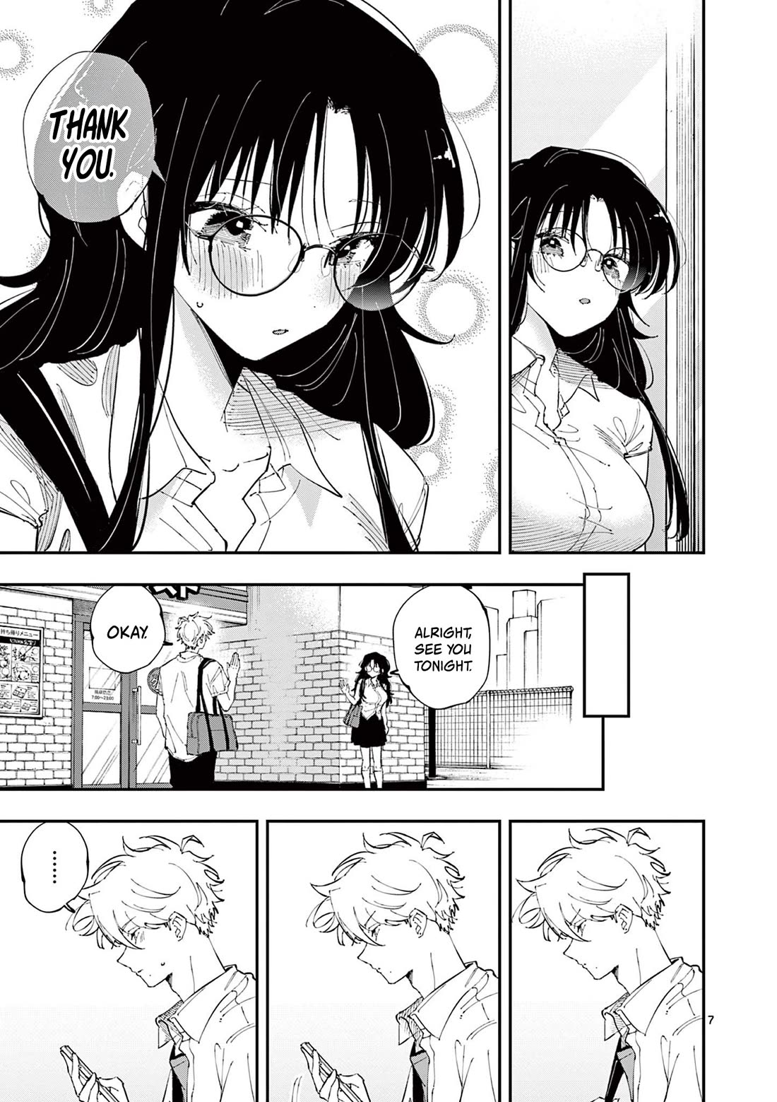 The Person Sitting Next to Me Looking at Me with Perverted Eyes Chapter 42 page 7 - Chapter 42