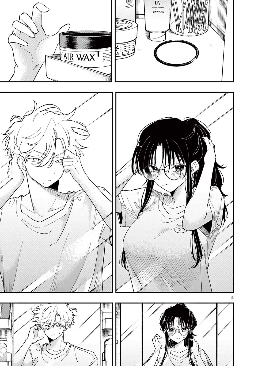The Person Sitting Next to Me Looking at Me with Perverted Eyes Chapter 43 page 5 - Chapter 43