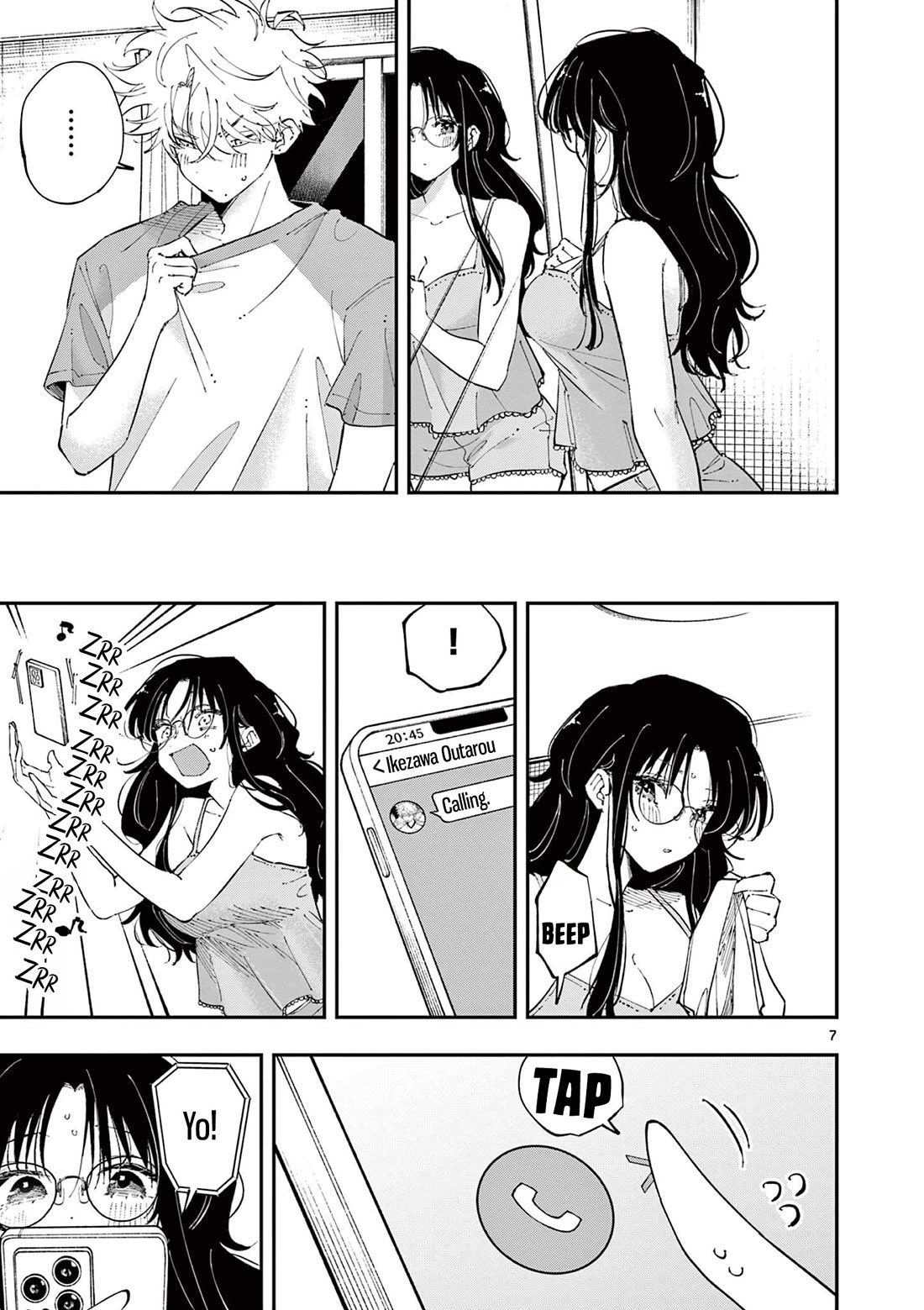 The Person Sitting Next to Me Looking at Me with Perverted Eyes Chapter 43 page 7 - Chapter 43