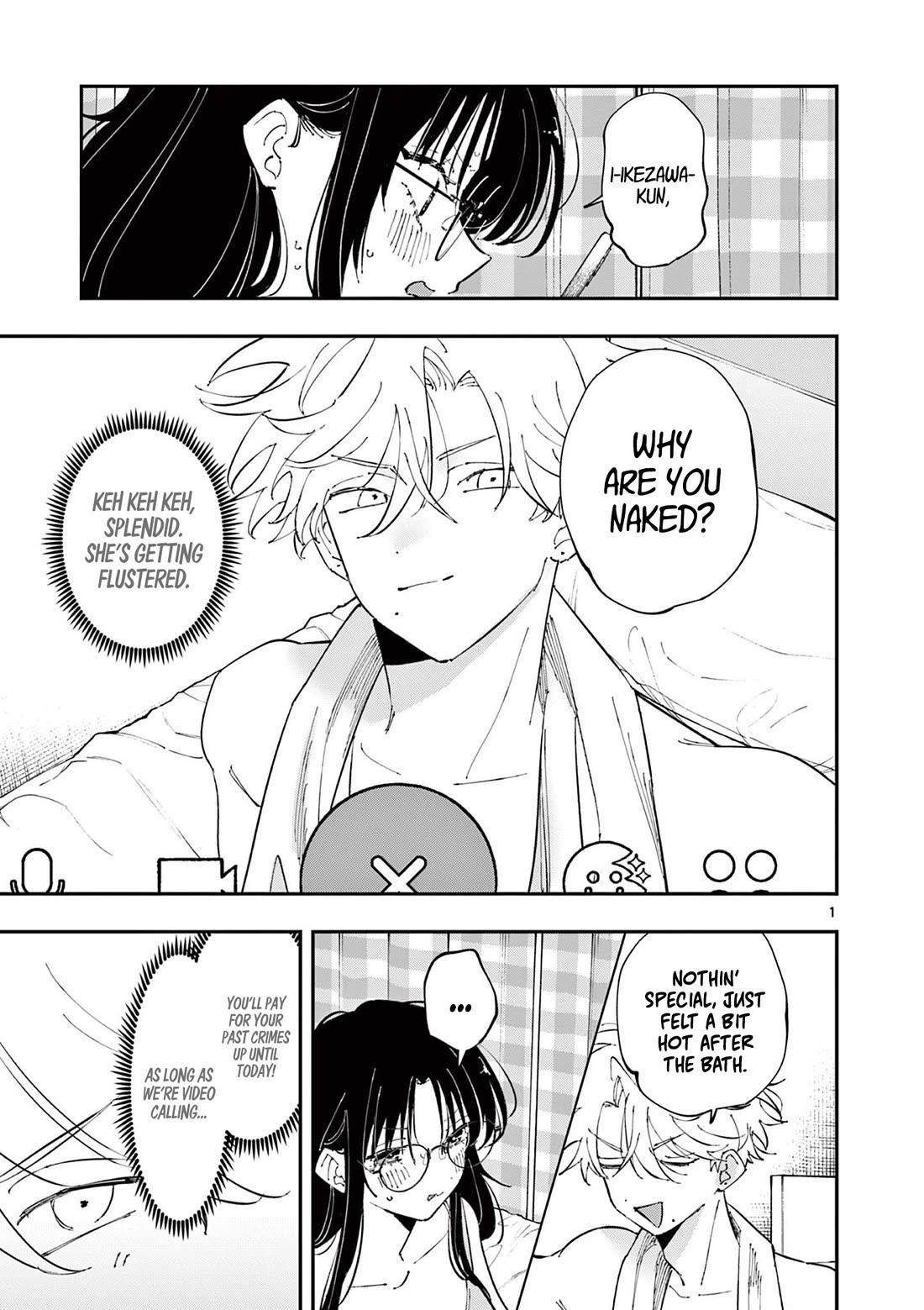 The Person Sitting Next to Me Looking at Me with Perverted Eyes Chapter 44 page 1 - Chapter 44