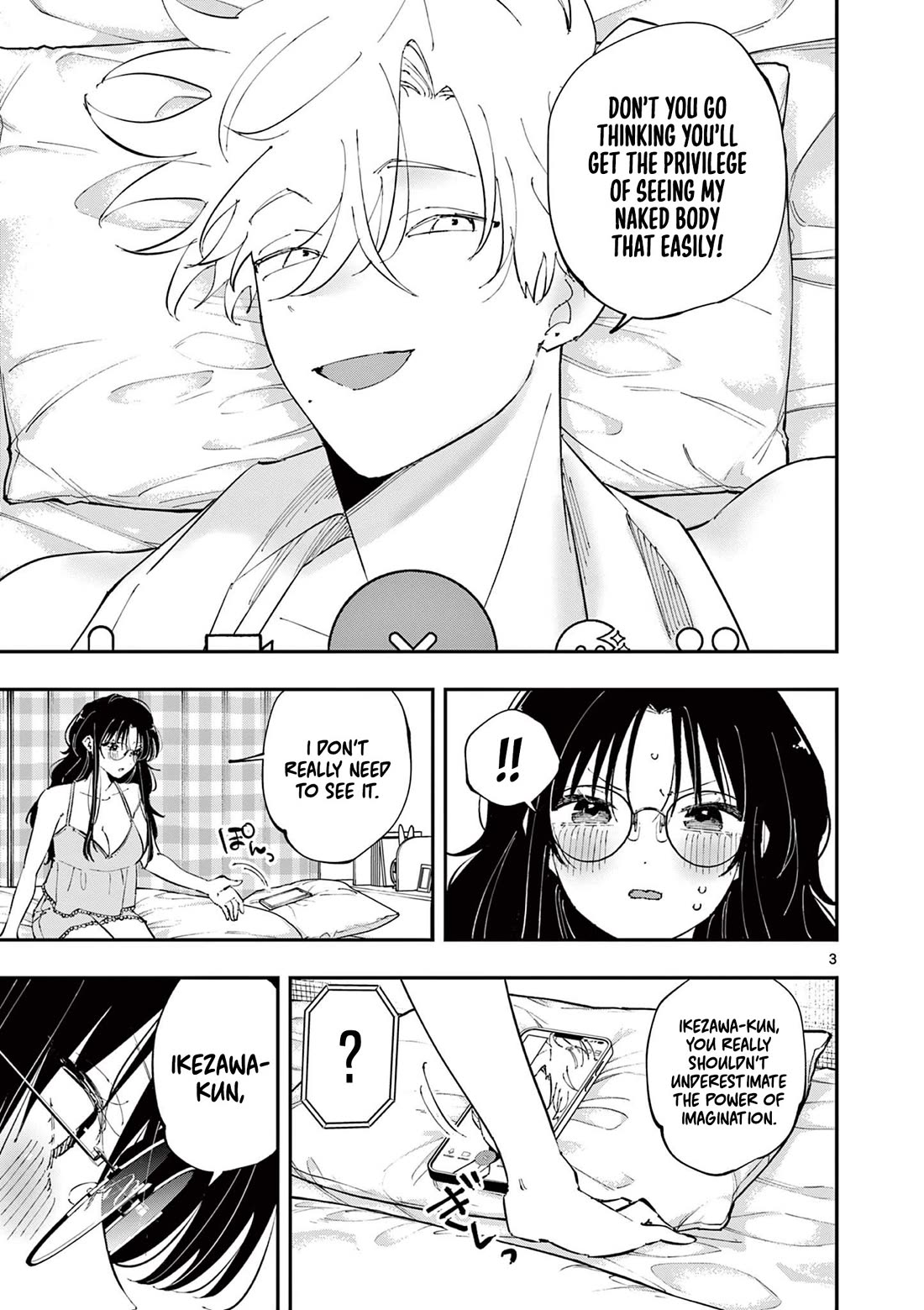 The Person Sitting Next to Me Looking at Me with Perverted Eyes Chapter 44 page 3 - Chapter 44