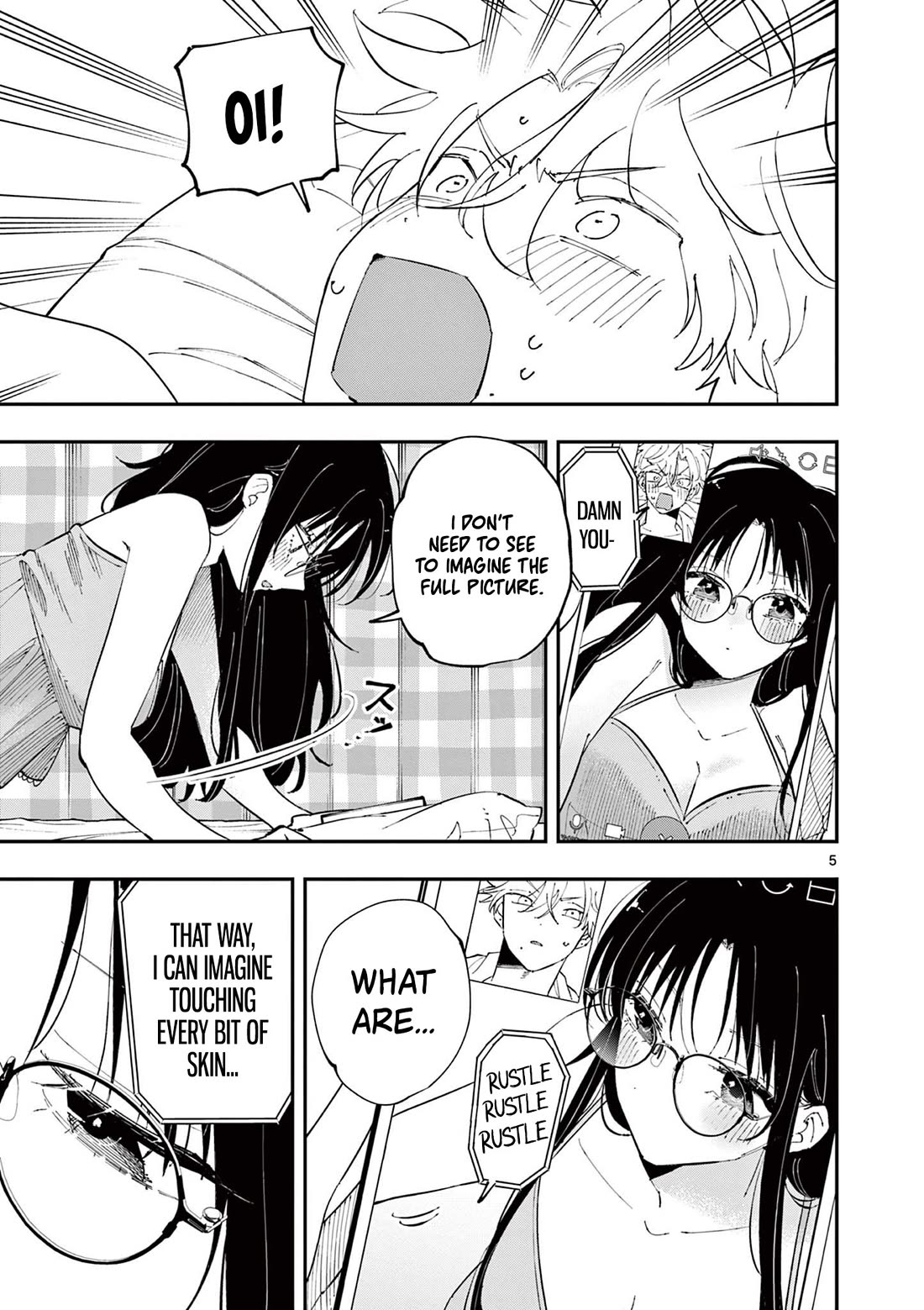 The Person Sitting Next to Me Looking at Me with Perverted Eyes Chapter 44 page 5 - Chapter 44