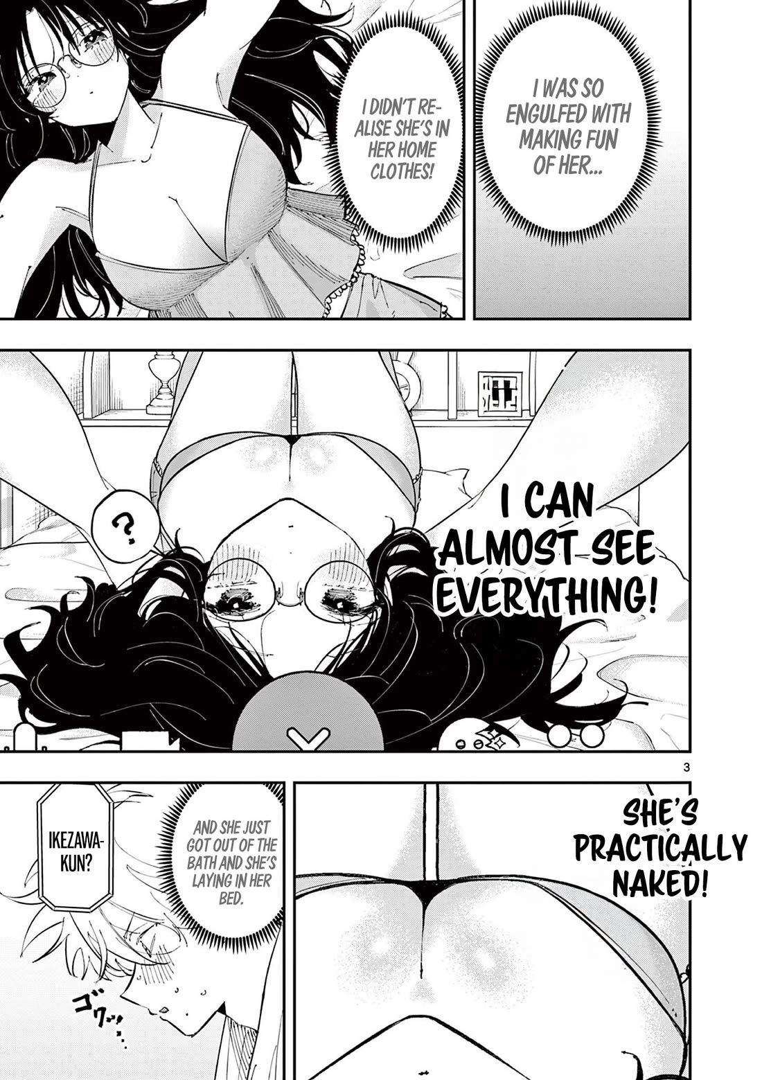 The Person Sitting Next to Me Looking at Me with Perverted Eyes Chapter 45 page 3 - Chapter 45