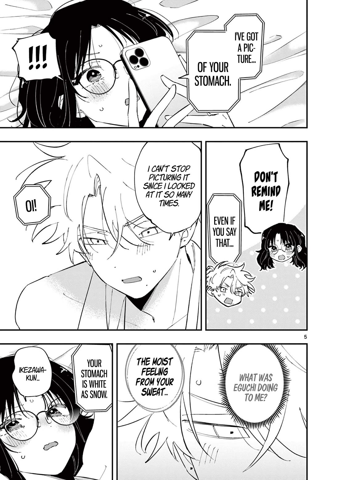 The Person Sitting Next to Me Looking at Me with Perverted Eyes Chapter 45 page 5 - Chapter 45