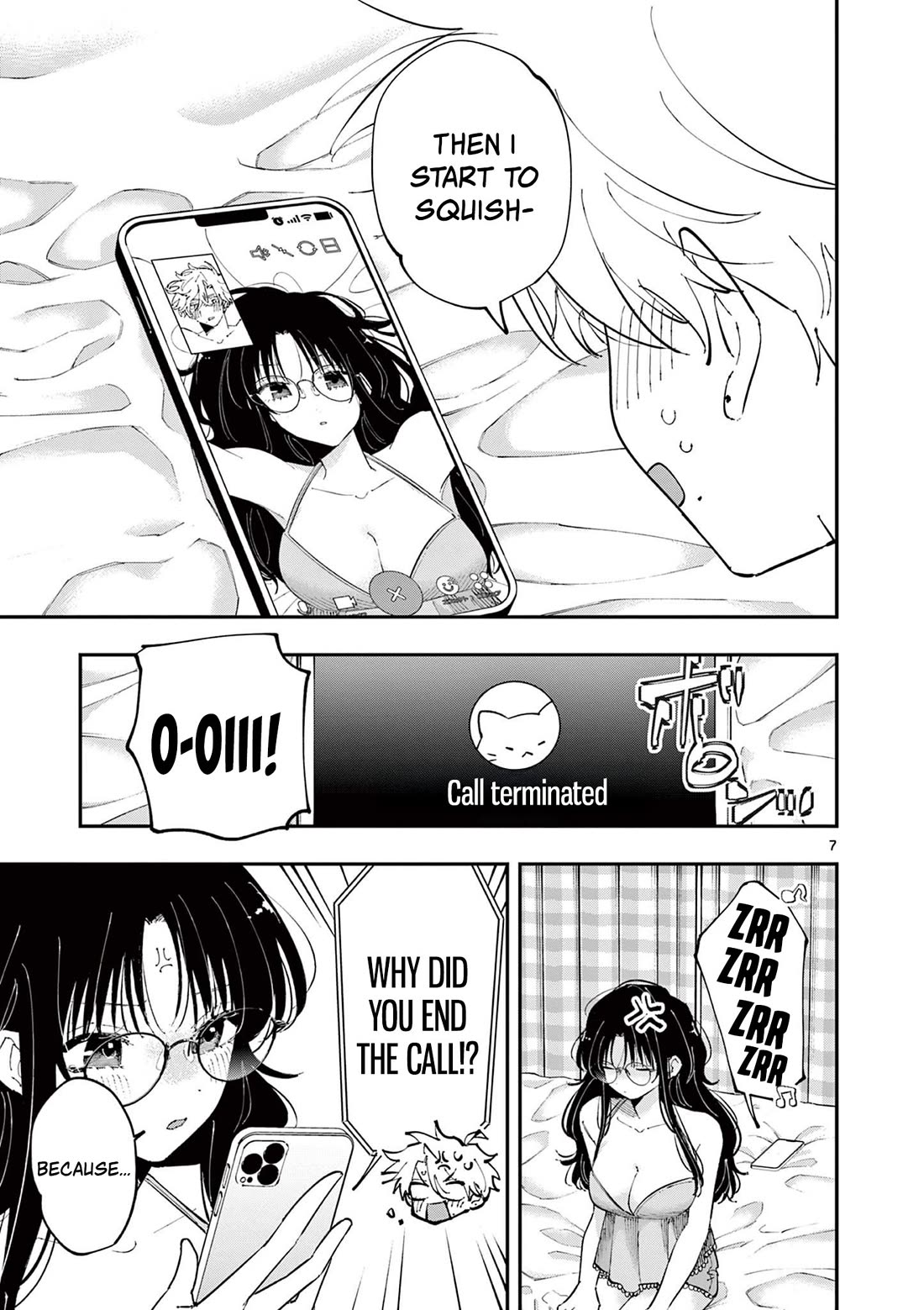 The Person Sitting Next to Me Looking at Me with Perverted Eyes Chapter 45 page 7 - Chapter 45
