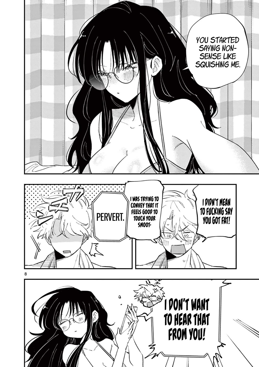 The Person Sitting Next to Me Looking at Me with Perverted Eyes Chapter 45 page 8 - Chapter 45