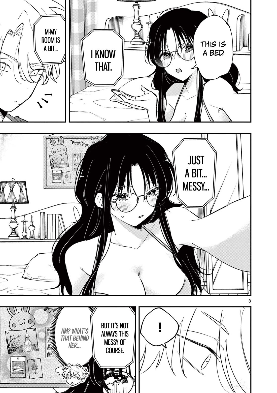 The Person Sitting Next to Me Looking at Me with Perverted Eyes Chapter 46 page 3 - Chapter 46