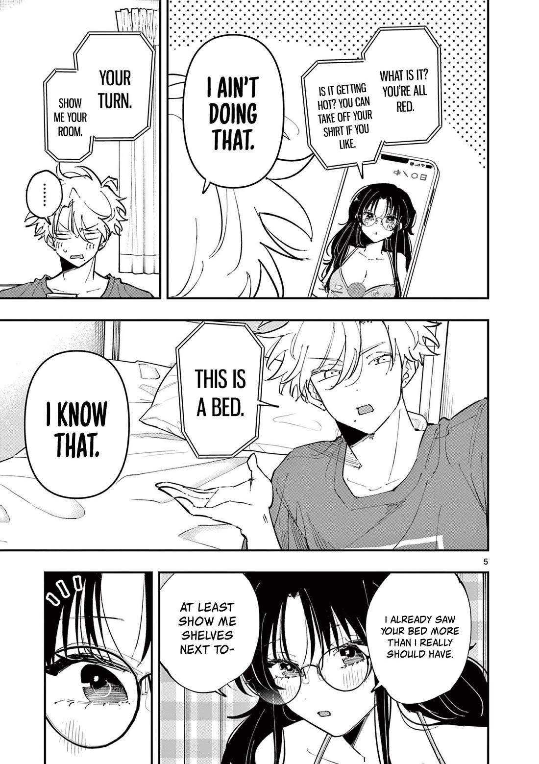 The Person Sitting Next to Me Looking at Me with Perverted Eyes Chapter 46 page 5 - Chapter 46