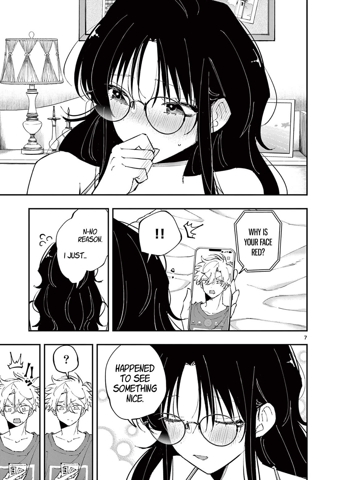 The Person Sitting Next to Me Looking at Me with Perverted Eyes Chapter 46 page 7 - Chapter 46