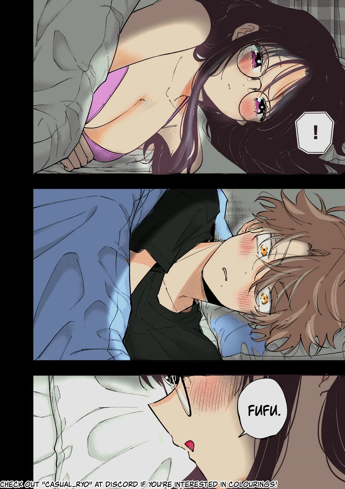 The Person Sitting Next to Me Looking at Me with Perverted Eyes Chapter 47 page 12 - Chapter 47