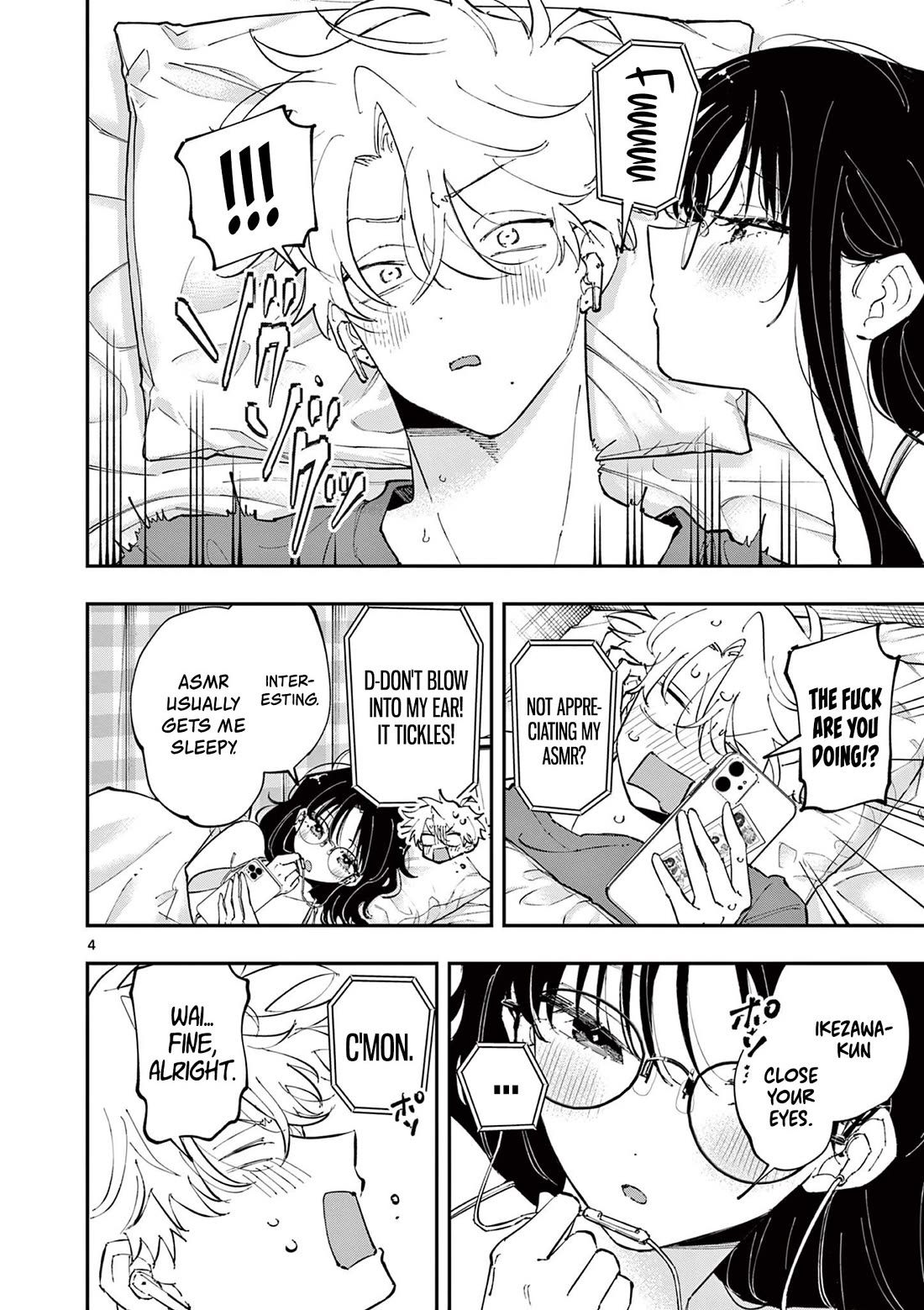 The Person Sitting Next to Me Looking at Me with Perverted Eyes Chapter 47 page 4 - Chapter 47