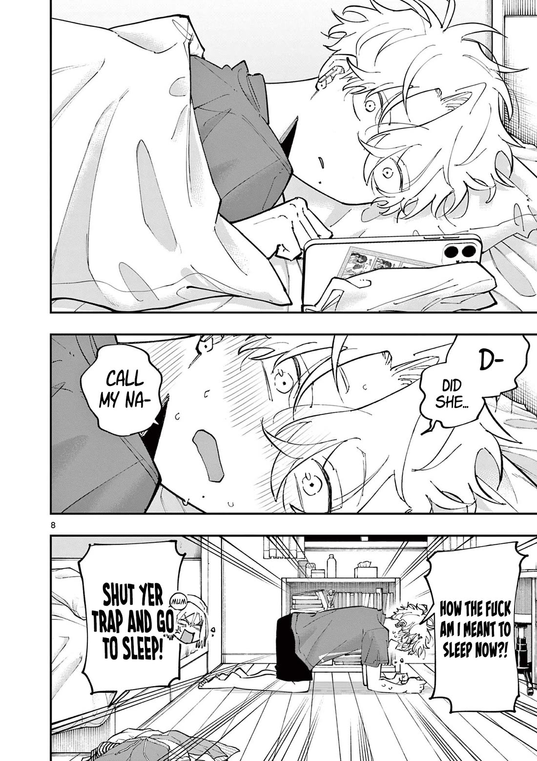 The Person Sitting Next to Me Looking at Me with Perverted Eyes Chapter 47 page 8 - Chapter 47