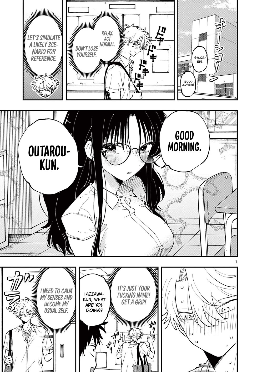 The Person Sitting Next to Me Looking at Me with Perverted Eyes Chapter 48 page 1 - Chapter 48