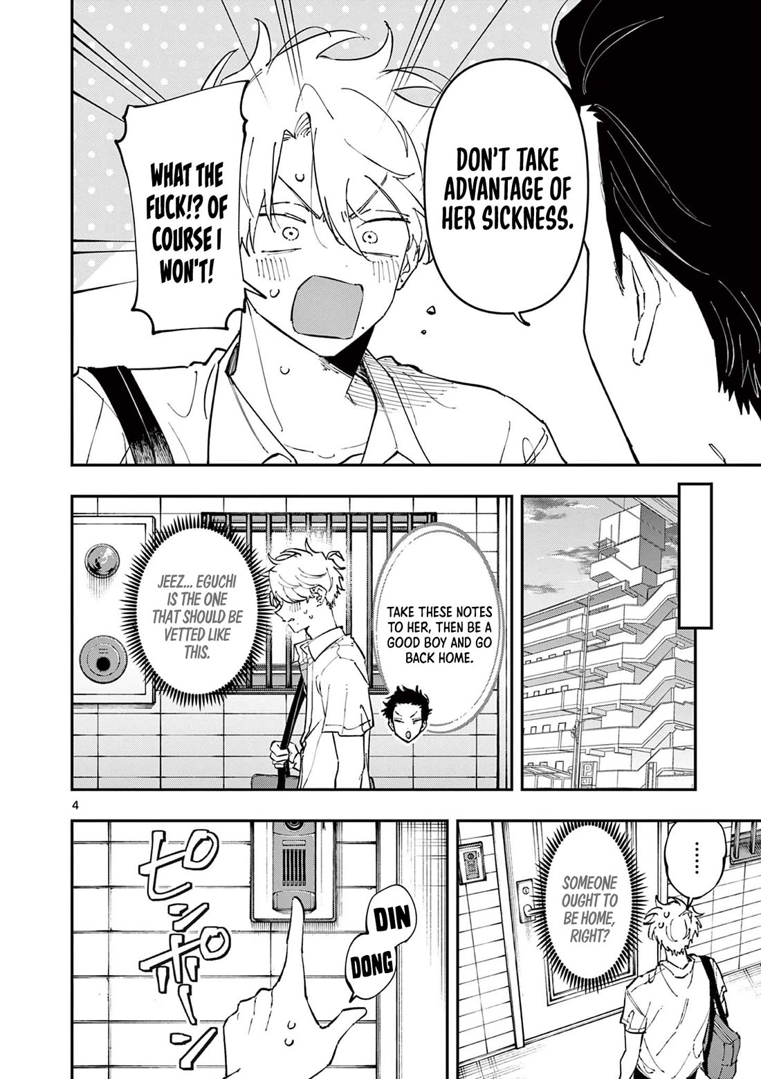 The Person Sitting Next to Me Looking at Me with Perverted Eyes Chapter 48 page 4 - Chapter 48