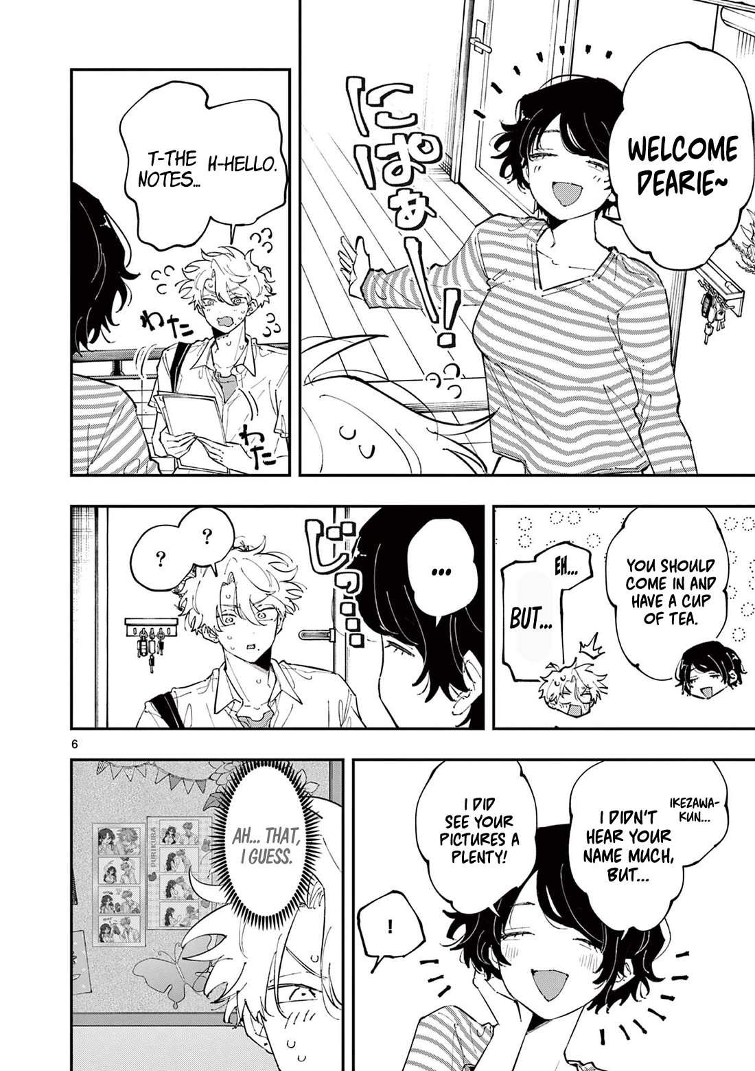 The Person Sitting Next to Me Looking at Me with Perverted Eyes Chapter 48 page 6 - Chapter 48