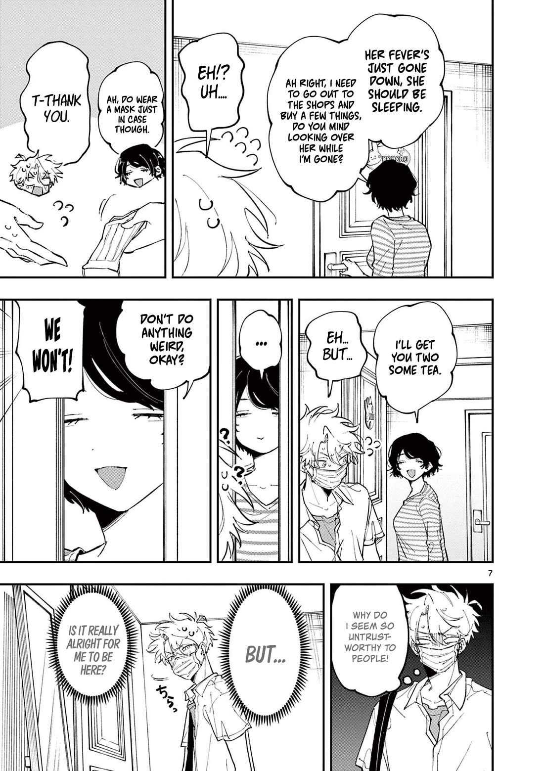 The Person Sitting Next to Me Looking at Me with Perverted Eyes Chapter 48 page 7 - Chapter 48