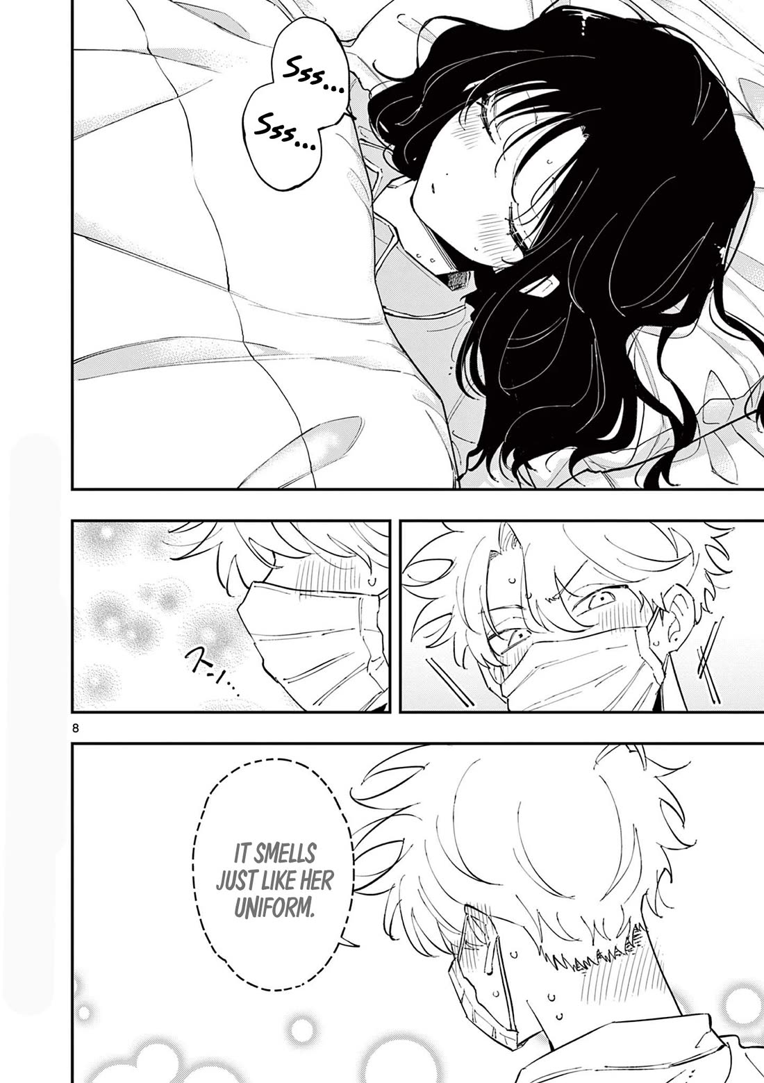 The Person Sitting Next to Me Looking at Me with Perverted Eyes Chapter 48 page 8 - Chapter 48
