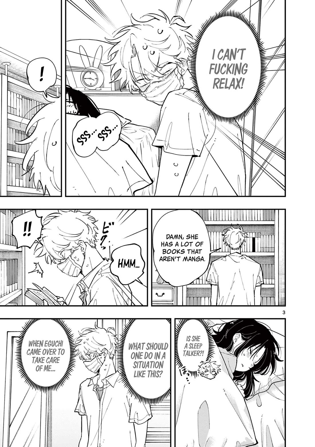 The Person Sitting Next to Me Looking at Me with Perverted Eyes Chapter 49 page 3 - Chapter 49