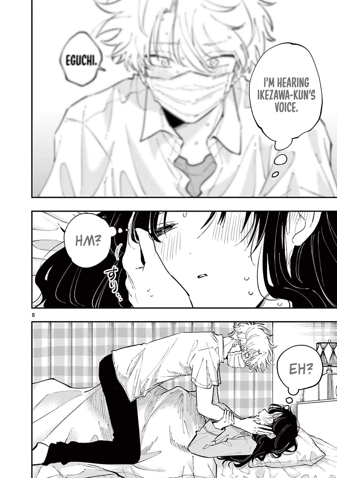The Person Sitting Next to Me Looking at Me with Perverted Eyes Chapter 49 page 8 - Chapter 49