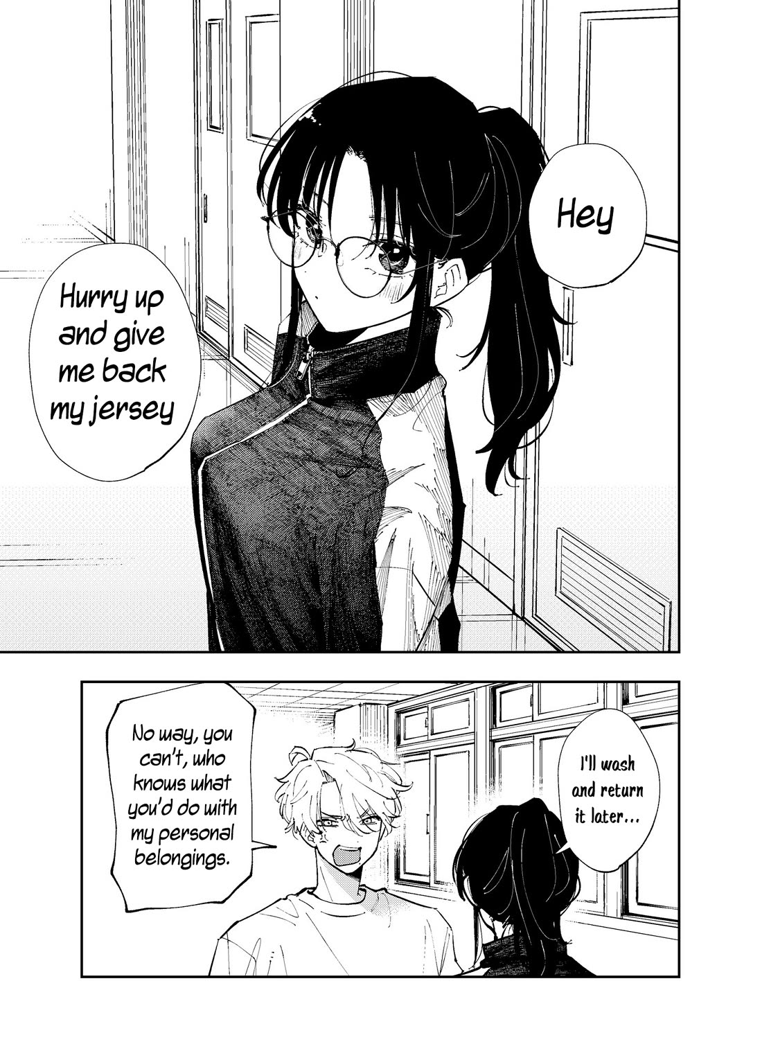 The Person Sitting Next to Me Looking at Me with Perverted Eyes Chapter 5 page 1 - Chapter 5