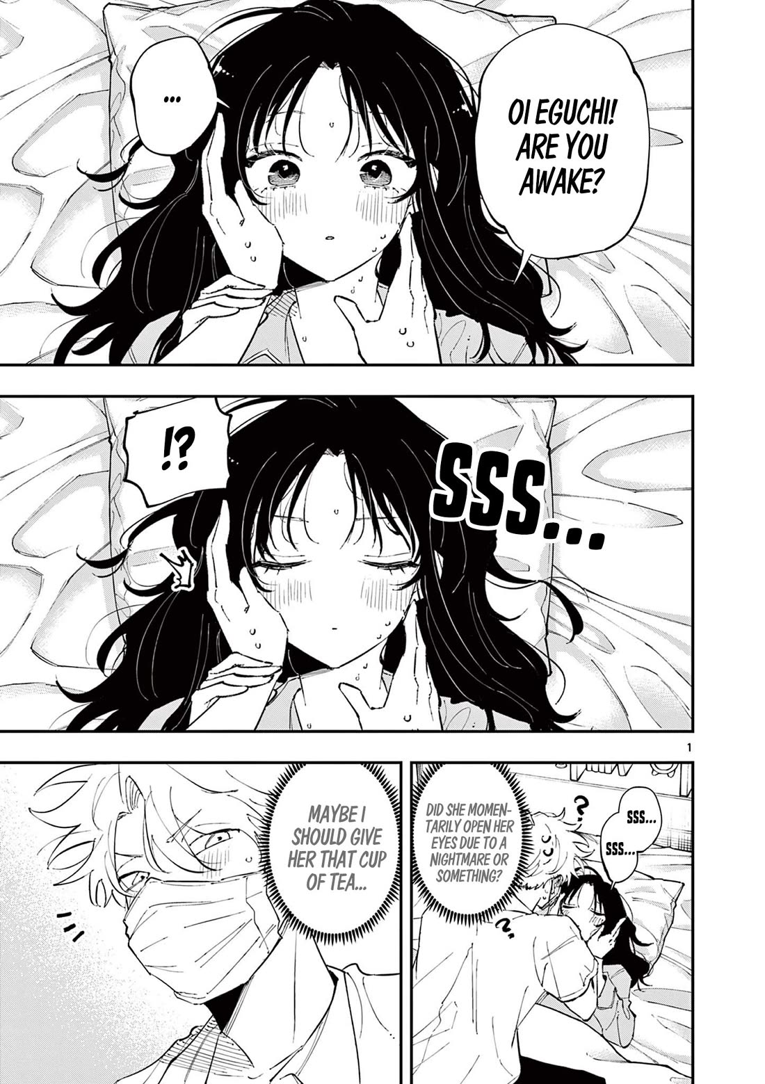 The Person Sitting Next to Me Looking at Me with Perverted Eyes Chapter 50 page 1 - Chapter 50