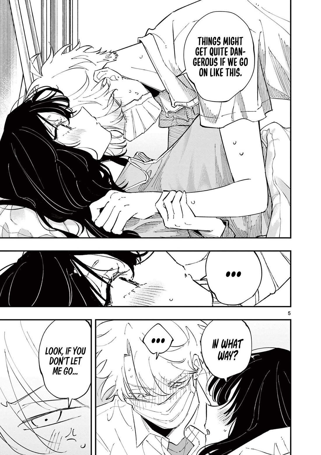 The Person Sitting Next to Me Looking at Me with Perverted Eyes Chapter 50 page 5 - Chapter 50