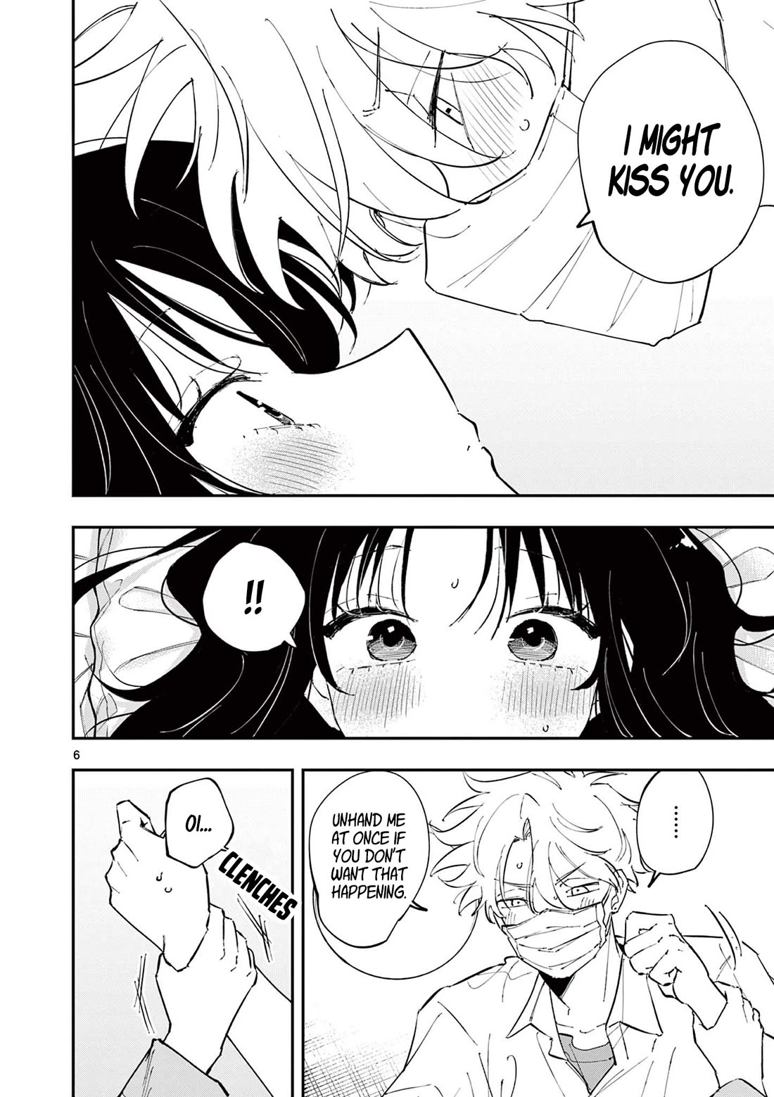 The Person Sitting Next to Me Looking at Me with Perverted Eyes Chapter 50 page 6 - Chapter 50